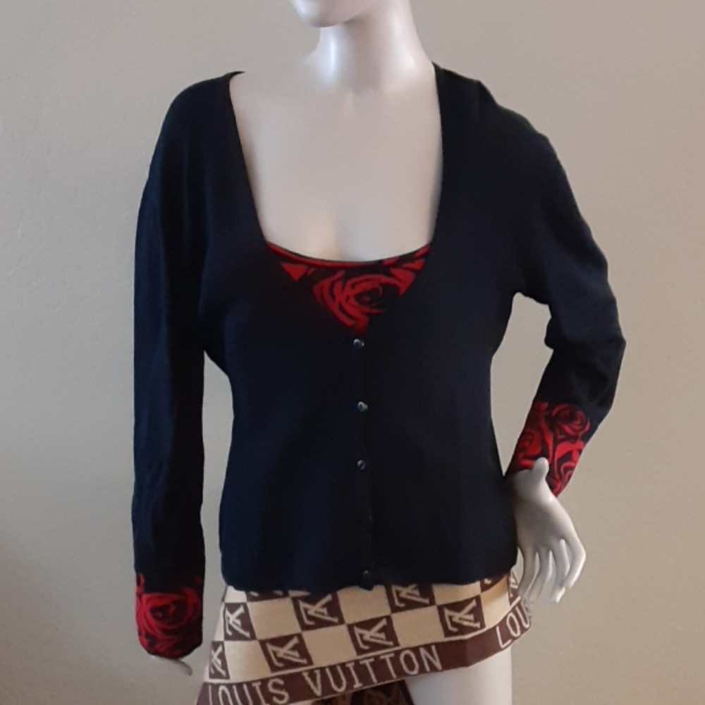 Angelica Val blouse and sweater
